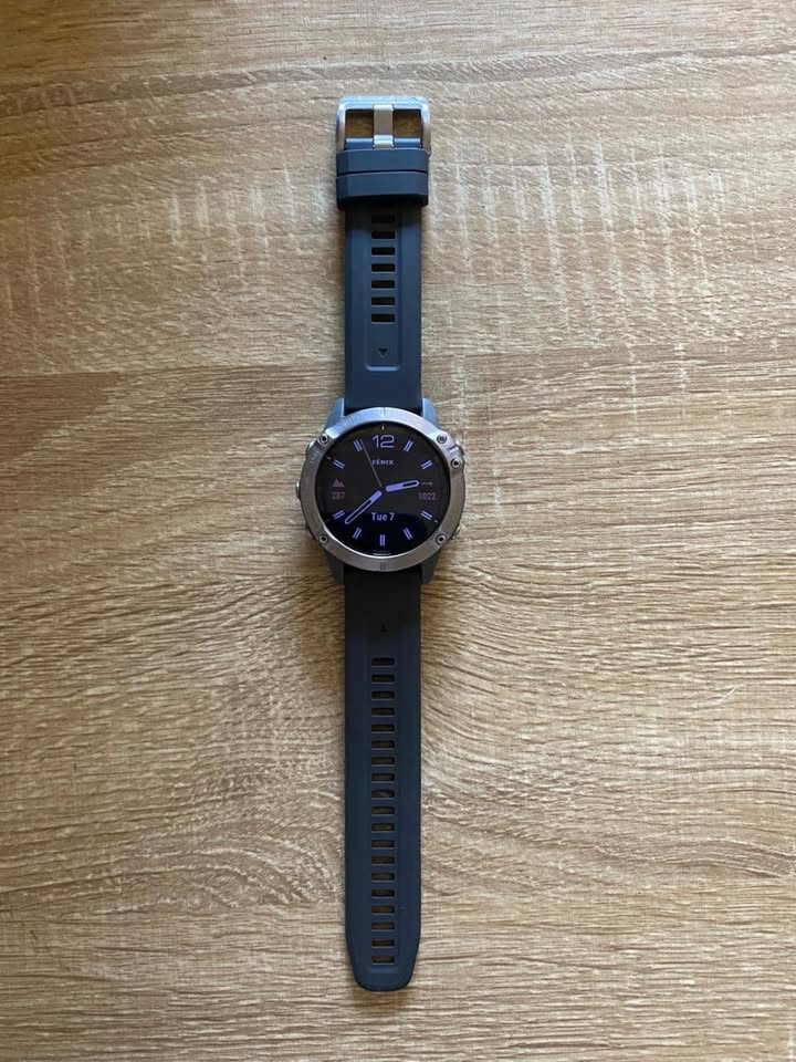 Garmin 6 Pro Sapphire Titanium 47mm